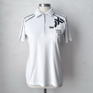 PXG Women’s Zip Placket Panel Polo White XS